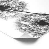 Paardebloemen A Ik zit in de Hemel Memorial Welkom Foto Afdruk (Hoek)