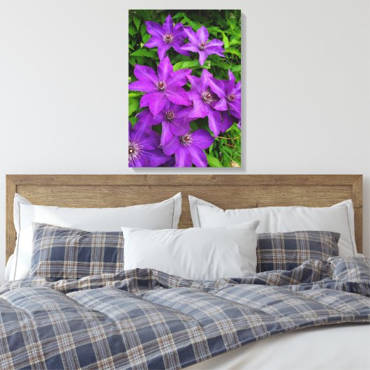 paardebloemen canvas afdruk (Insitu (Slaapkamer))