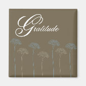 Paardebloemen Dankbaarheid Magneet (Voorkant)