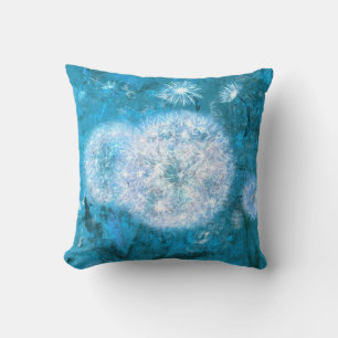 Paardebloemen in Moon Light Pillow Kussen