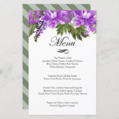  paardebloemen - Menu (Voorkant / Achterkant)