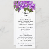 paardebloemen - Menu (Voorkant / Achterkant)