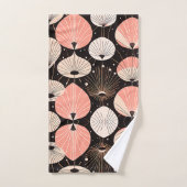 Paardebloemen -Midden-eeuw- Retro Modern Design Bad Handdoek (Handdoek)