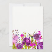 paardebloemen | Pensioenpartij Kaart (Achterkant)