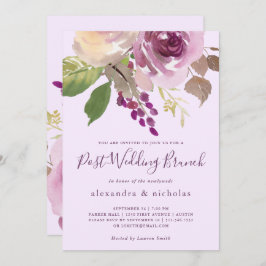 paardebloemen | Post-Wedding Brunch Kaart