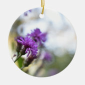 paardebloemen - Speciaal gepersonaliseerde Garden Keramisch Ornament (Voorkant)