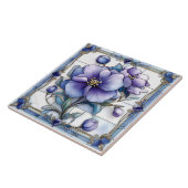  paardebloemen tegeltje (Zijkant)