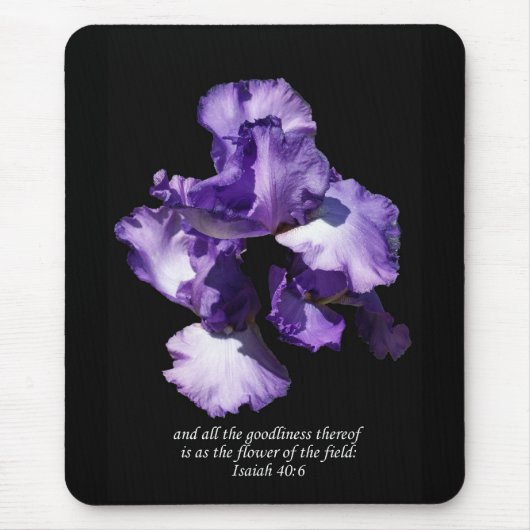 Paardebloemen van het veld Mousepad Muismat (Voorkant)