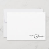  paardebruine bruistoep notitiekaartje (Voorkant)