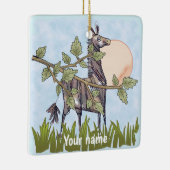 paardehuid keramisch ornament (Rechts)