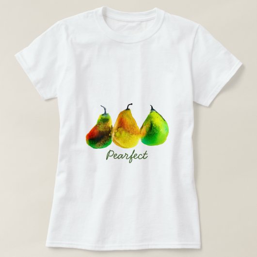 Paardekunst waterverf T-shirt (Design voorkant)