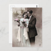  paardeliefde briefkaart (Voorkant / Achterkant)