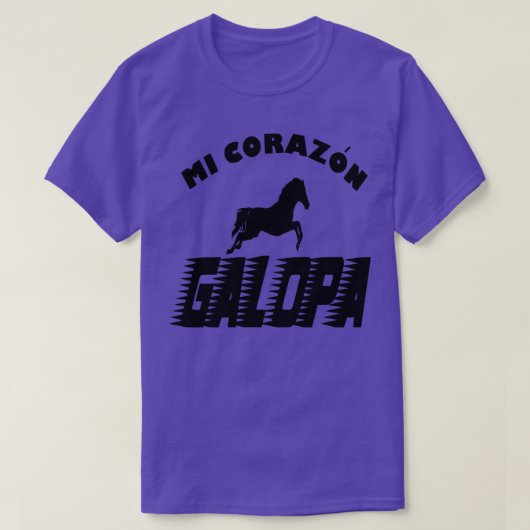 Paarden1 T-shirt (Design voorkant)