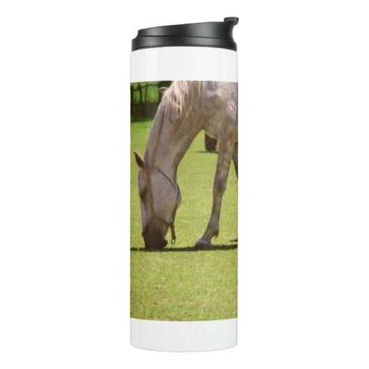 Paarden 11 thermosbeker (Gedraaid links)