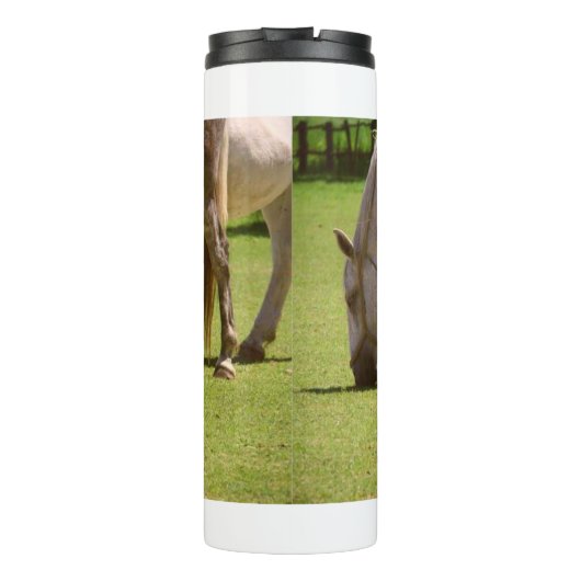 Paarden 11 thermosbeker (Achterkant)