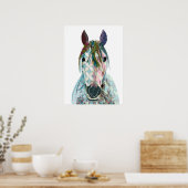 Paarden 12 poster (Keuken)