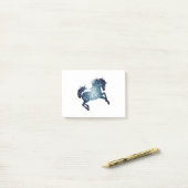 Paarden - 1 sterrenstelsel post-it® notes (Op bureau)