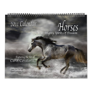 Paarden 2011 Art Calendar Kalender