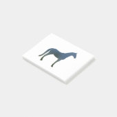 Paarden - 2 - Groen blauw Post-it® Notes (Schuin)