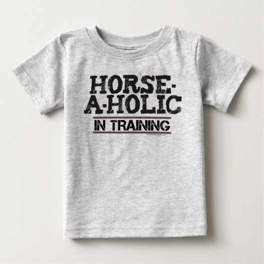 Paarden-A-holic in de training van Toddler Long-ho (Voorkant)