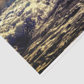 Paarden aan de kust tissuepapier (Detail)