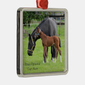 Paarden aangepaste versieringen metalen ornament (Rechts)
