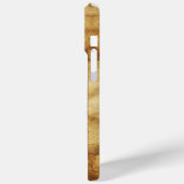 Paarden achterkwarten, Oranje geagatuurd monogram Case-Mate iPhone Case (Achterkant / Links)