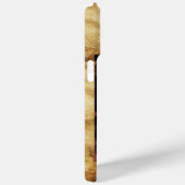 Paarden achterkwarten, Oranje geagatuurd monogram Case-Mate iPhone Case (Achterkant / Rechts)