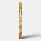 Paarden achterkwarten, Oranje geagatuurd monogram Case-Mate iPhone Case (Achterkant / Links)