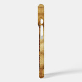 Paarden achterkwarten, Oranje geagatuurd monogram Case-Mate iPhone Case (Achterkant / Links)