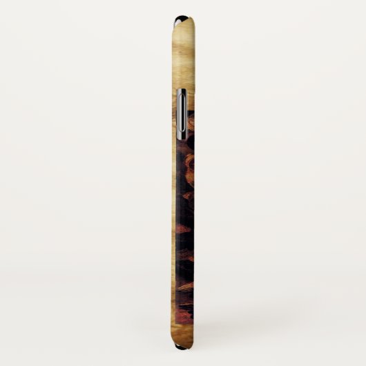 Paarden achterkwarten, Oranje geagatuurd monogram Case-Mate iPhone Case (Achterkant / rechts)