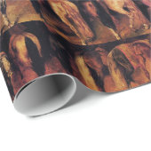 Paarden achtervoeten cadeaupapier (Rol Hoek)