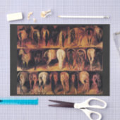 Paarden achtervoeten tissuepapier (Craft)