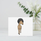 Paarden Afro Briefkaart (Staand voorkant)