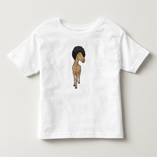Paarden Afro Kinder Shirts (Voorkant)