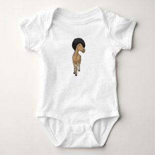 Paarden Afro Romper