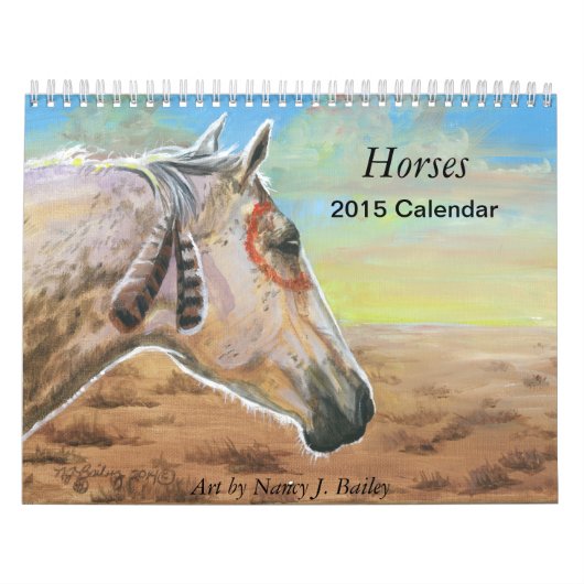 Paarden - Agenda 2015 Kalender (Hoes)