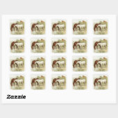  Paarden Alle Doel sticker (Vel)