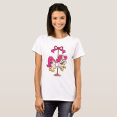Paarden als Carrousel paard.PNG T-shirt (Voorkant volledig)