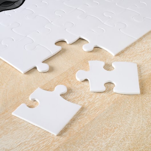 Paarden als cowboy met Pet Legpuzzel (Zijkant)