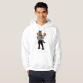 Paarden als referentie met Basketball & Whistle Hoodie (Voorkant volledig)