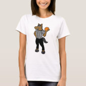 Paarden als referentie met Basketball & Whistle T-shirt (Voorkant)