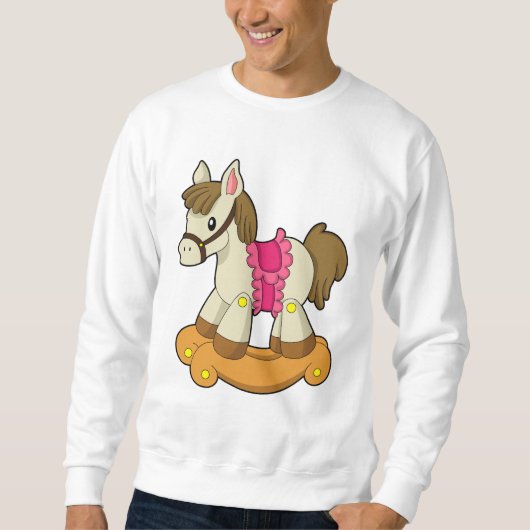 Paarden als Rocking horse.PNG Trui (Voorkant)