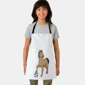 Paarden als Voetbalspeler met Voetbal Schort (Insitu)