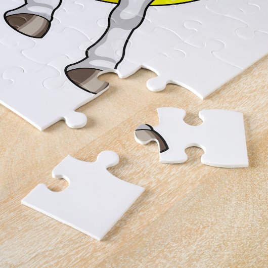 Paarden als zwemmer met Lifebouy Legpuzzel (Zijkant)