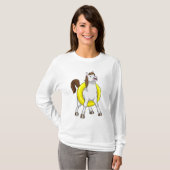 Paarden als zwemmer met Lifebouy T-shirt (Voorkant volledig)