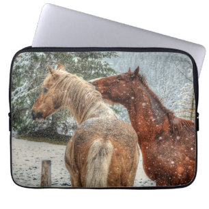 Paarden - Amerikaans Western thema Laptop Sleeve