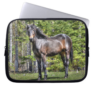 Paarden - Amerikaans Western thema Laptop Sleeve
