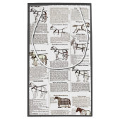 Paarden Antiek Adverteren krantenkunst Klein Cadeauzakje (Achterkant)