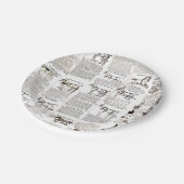 Paarden Antiek Adverteren krantenkunst Papieren Bordje (Gekanteld)